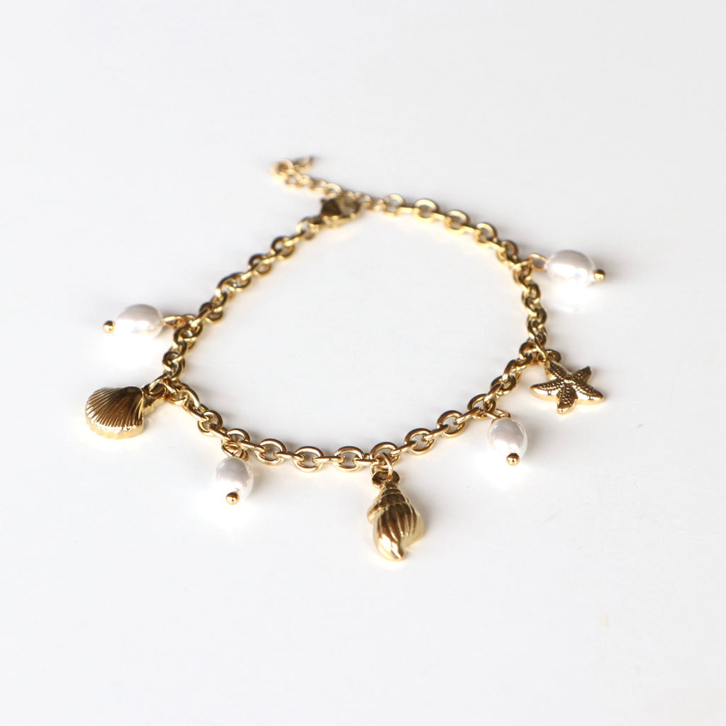 Bracelet avec coquillage en Nacre. - Bracelets - BIJOUX - Boutique Pérou