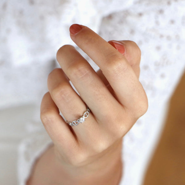 Bague Cosmique Argent