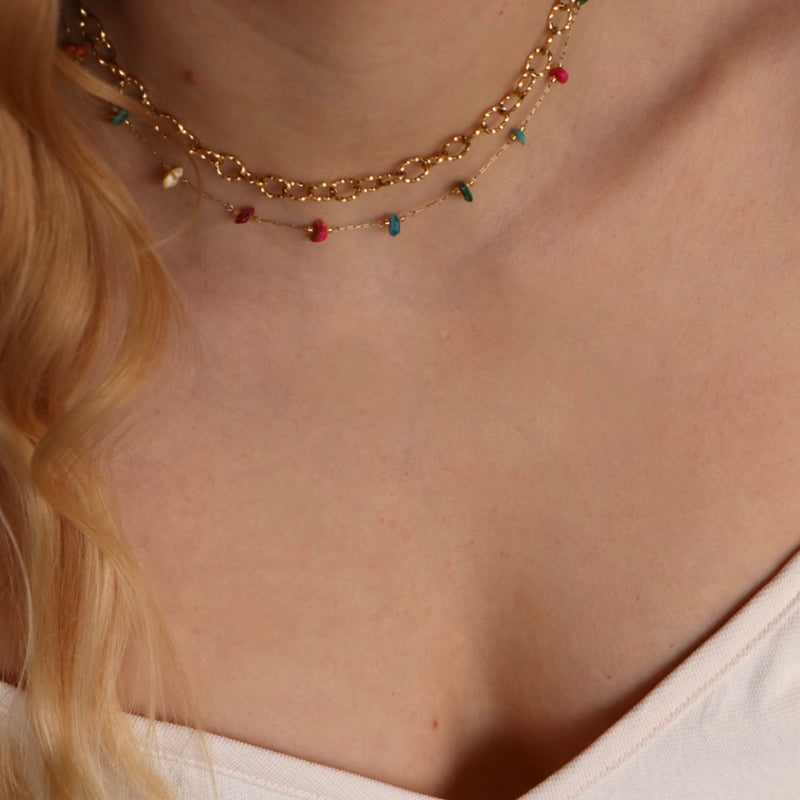 Collier Ras de cou calanques