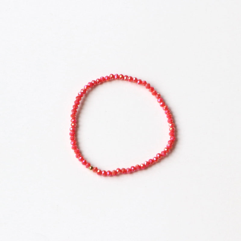 Bracelet perles de cristal Grenadine