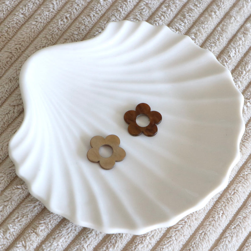 Nouvelles paires de fleurs sans créoles (10 motifs)