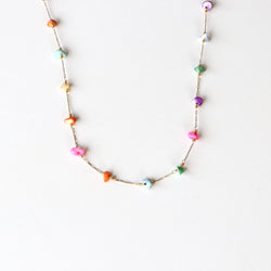 Collier Bali pierres précieuses