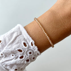 Bracelet en perles de cristal