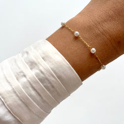 Bracelet Le Roucas Blanc (nacre)