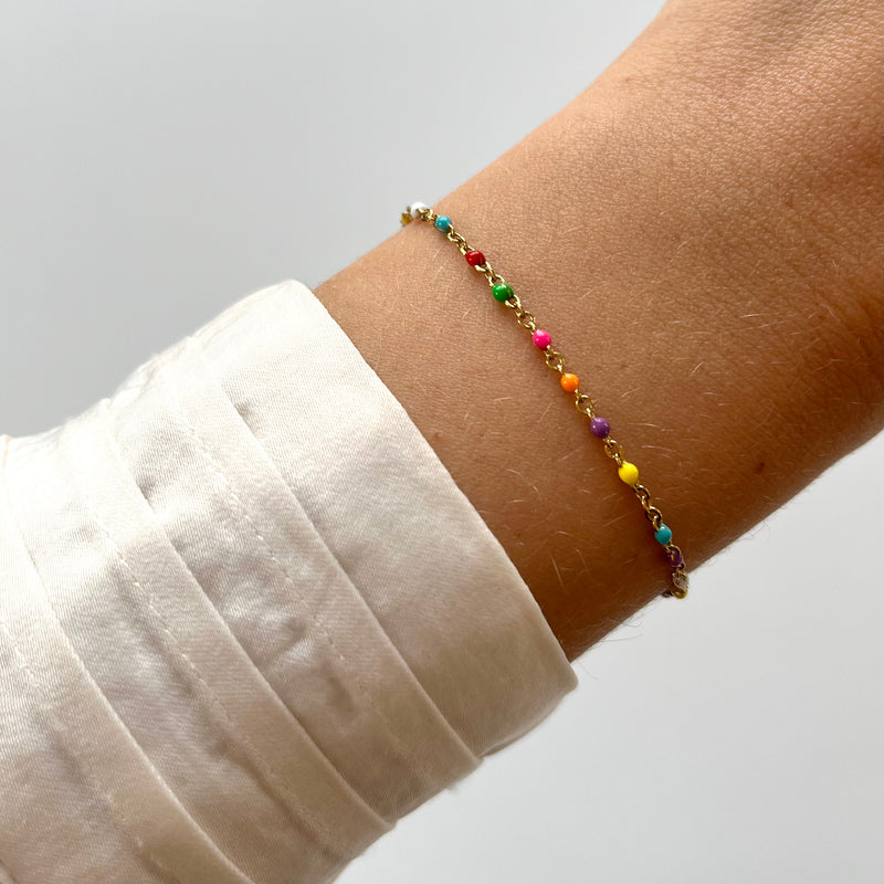 Bracelet Santorin multicolore